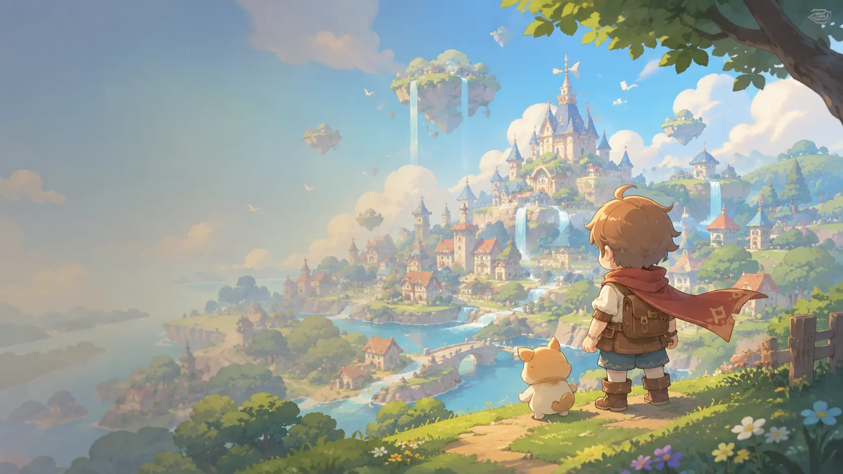 A firefly-lit fantasy landscape from Ragnarok: The New World